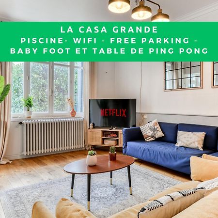 Villa La Casa Grande - Piscine - Wifi - Parking Carcassonne Exterior foto